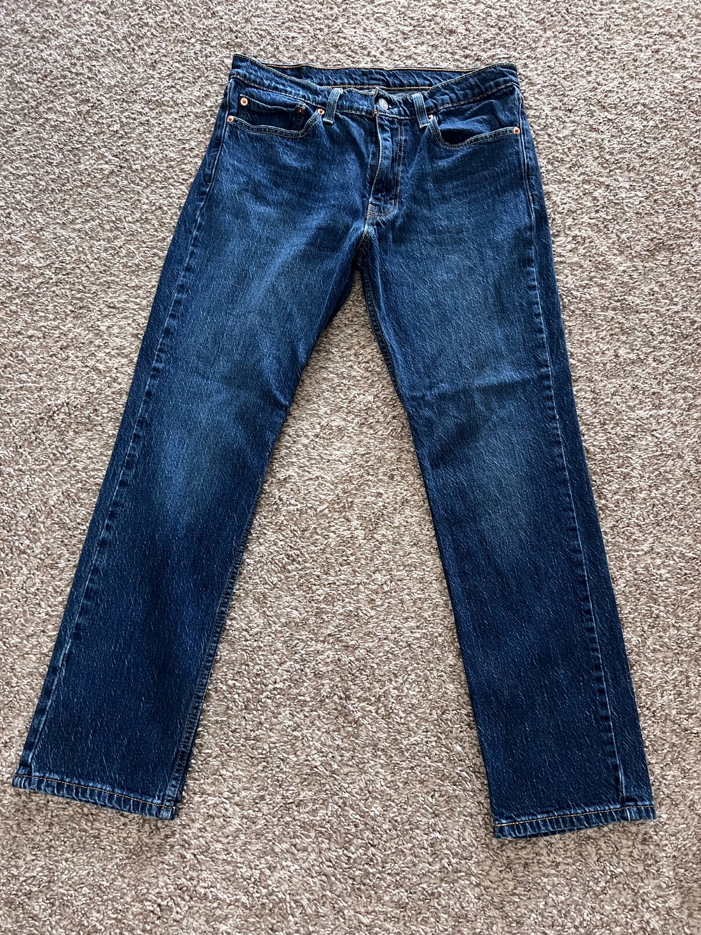 Men's Levi’s 511 Dark Straight-Leg Jeans